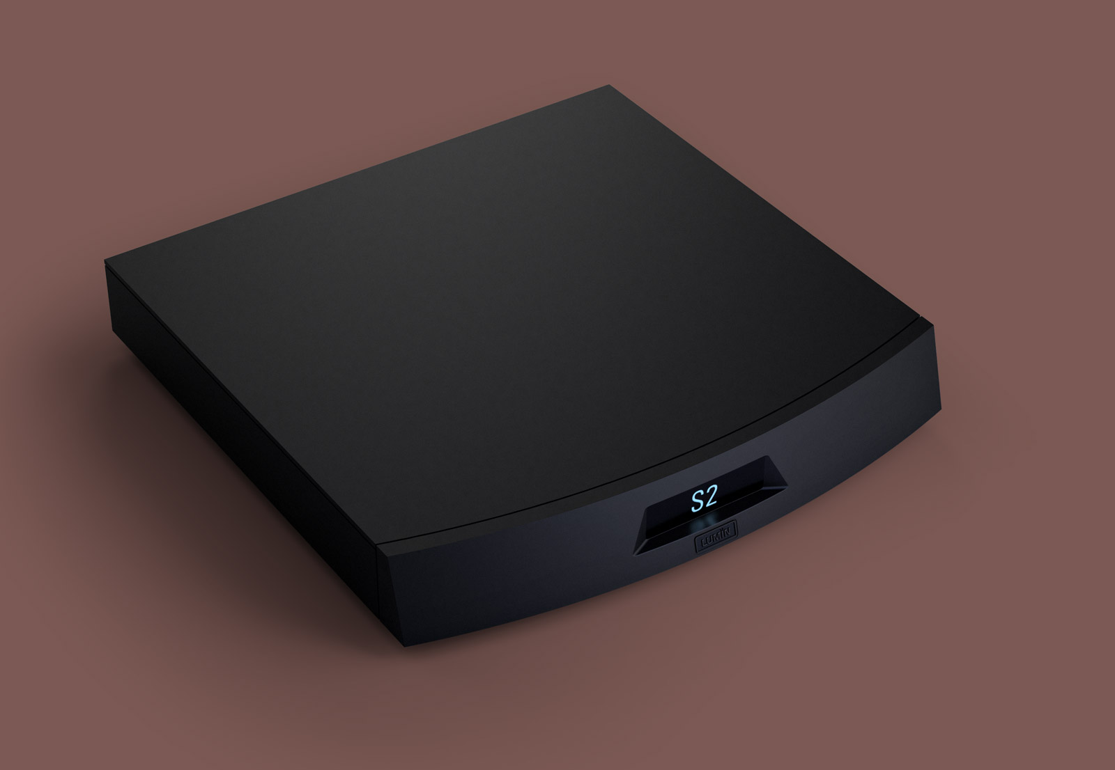 Lumin S2 Network Player — Black anodised finish